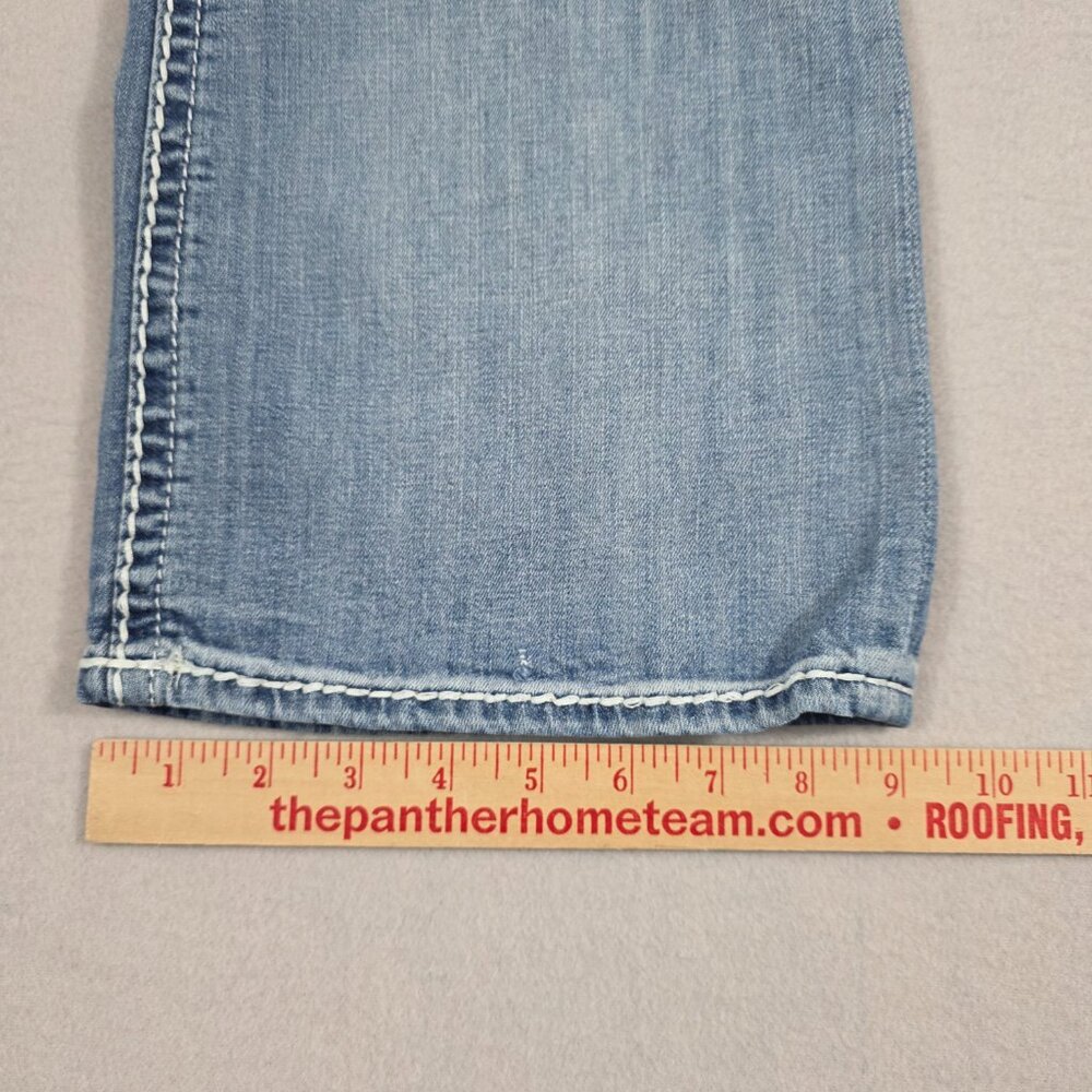 Rock Revival Jeans Womens 34 Blue Denim Sasha Easy Boot Mid-Rise - Picture 9 of 14